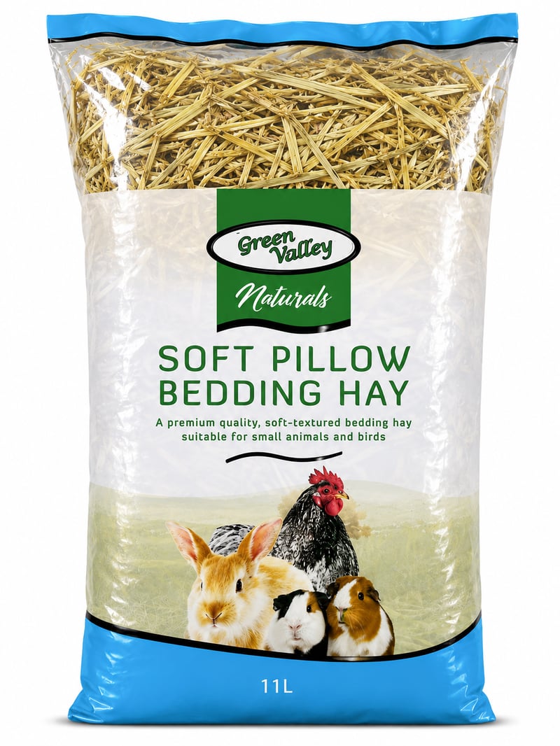 SOFT PILLOW BEDDING HAY