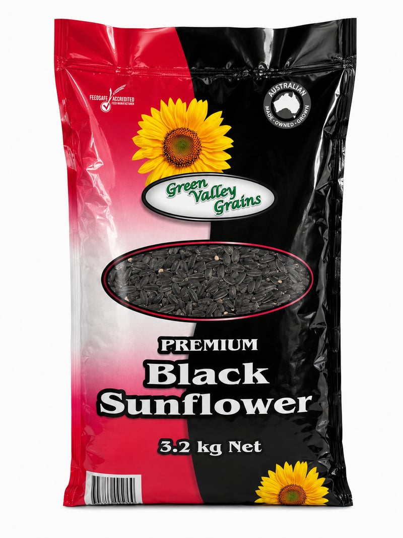 PREMIUM BLACK SUNFLOWER SEEDS