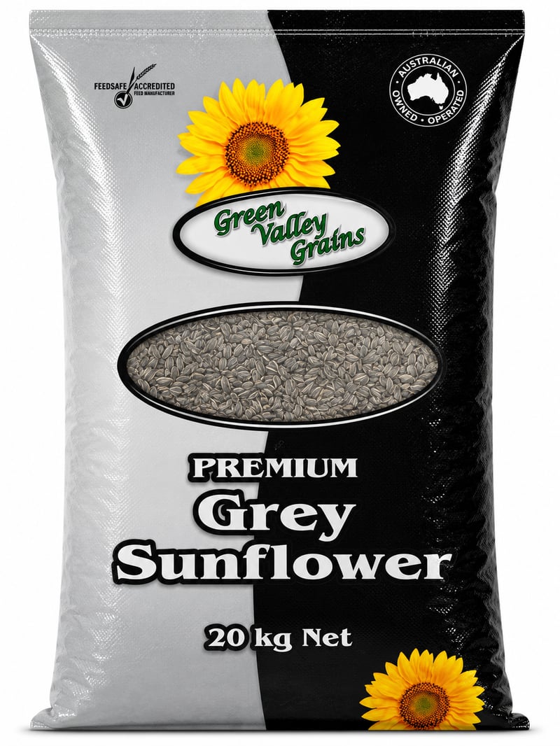PREMIUM GREY SUNFLOWER SEEDS