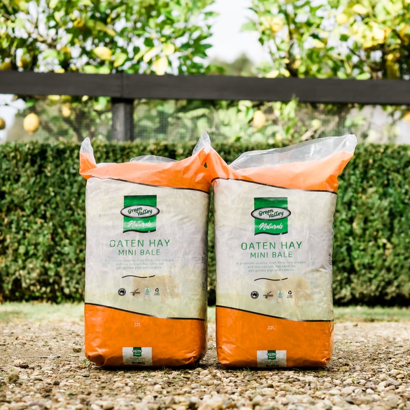OATEN HAY MINI BALE 22l