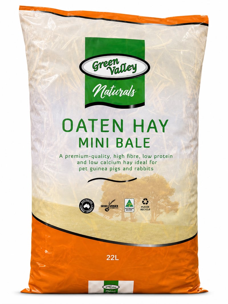 OATEN HAY MINI BALE 22l