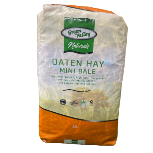 OATEN HAY MINI BALE 22l