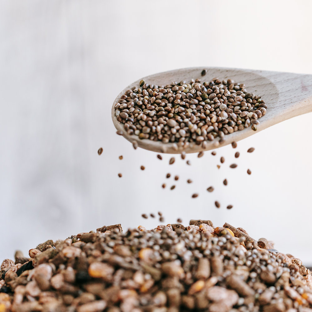 Green Valley, working with the Hemp Feed Coalition - towards hemp feed legislation.